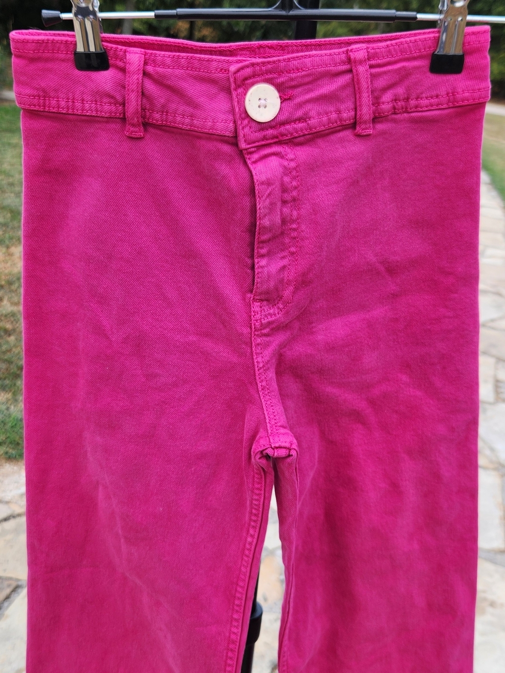 Zara Pink High-Rise Jeans Sz 13-14